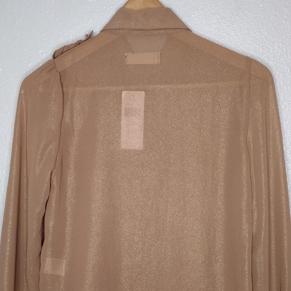 NWT Lola Women's Button Down Blouse - Picture 5 of 14